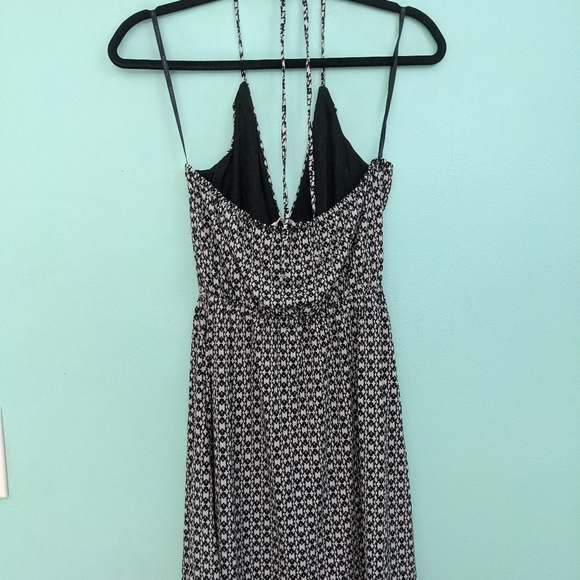 BCBGeneration Halter Dress Mini With Deep V neck Small - Picture 4 of 5